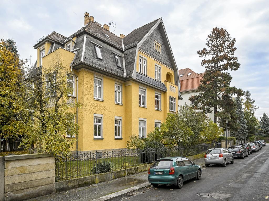 Villa Eschebach - Ferienwohnung ドレスデン エクステリア 写真