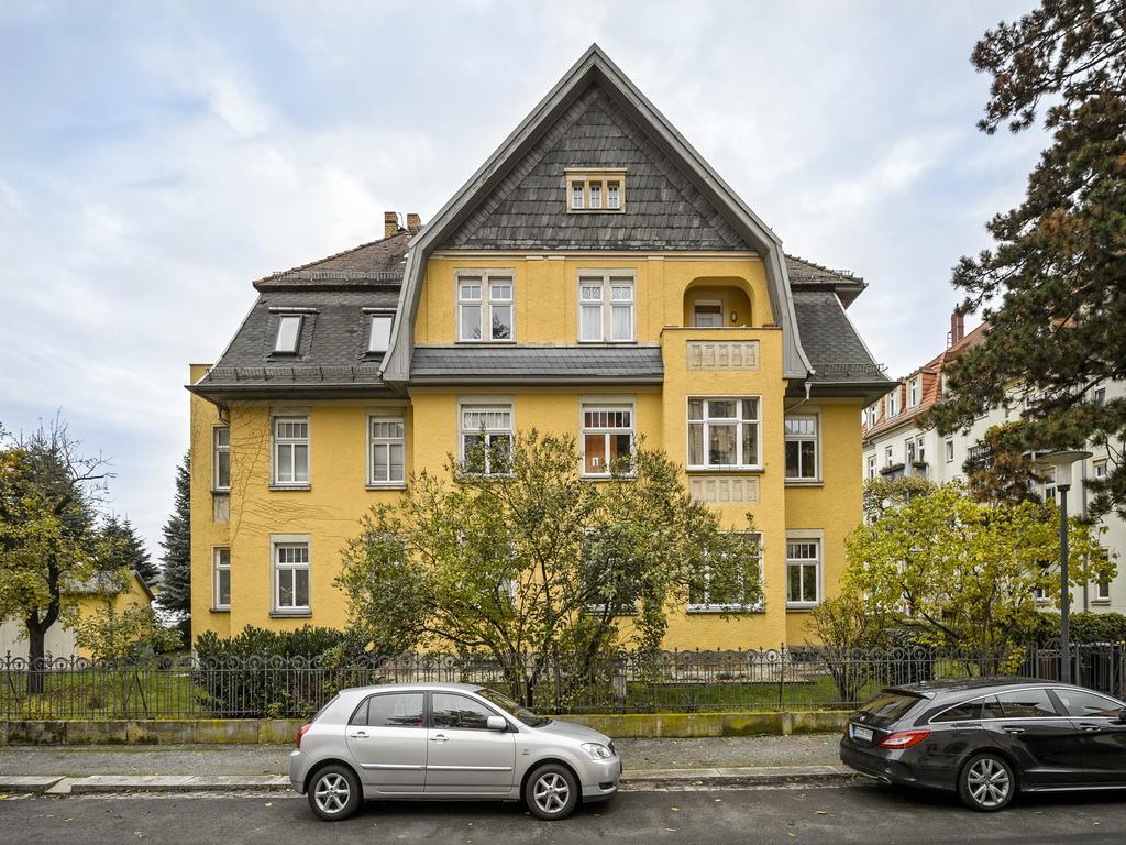 Villa Eschebach - Ferienwohnung ドレスデン エクステリア 写真